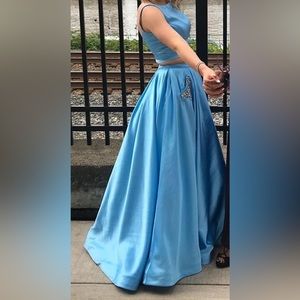 Sherri Hill Two-Piece Prom Dress
